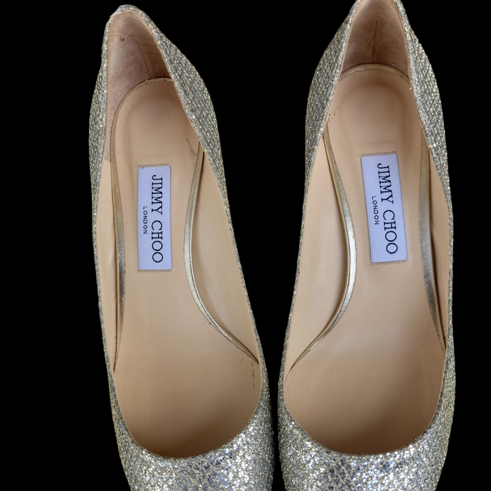 Like New Worn Once Jimmy Choo Romy 100 - image 3
